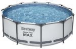 Каркасный бассейн Bestway Steel Pro Max 366х100 с картриджным фильтром и лестницей (56418)