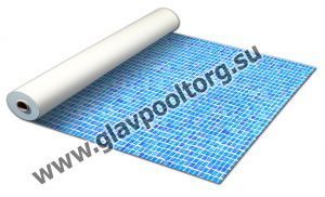 ПВХ пленка Renolit Alkorplan 3000 Mosaic / Мозаика синяя (размытая мозаика), 25х1,65 (35417202)