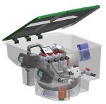 Фильтрационная установка 11 м3/ч AquaViva EMD-11SP комплексная