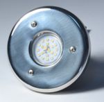 Прожектор светодиодный 3 Вт Mini Акватехника, RGB под плитку из нержавеющей стали AISI-304 (АТ 16.11)