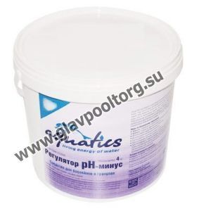 Регулятор pH-минус в гранулах, Aquatics, 4 кг
