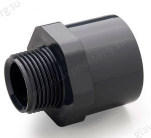 Ниппель ПВХ переходной 16х20х3/8" НР PN10 Plimat (01101081061)