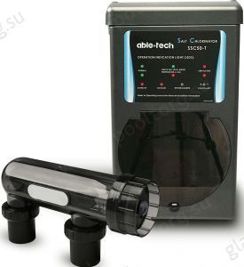 Хлоргенератор для бассейнов 45 гр/ч ABLETECH SSC50-T, с таймером (88380403)
