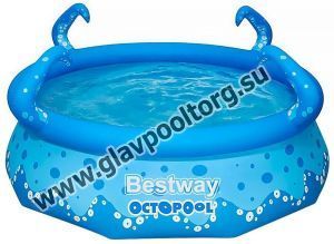 Надувной бассейн Bestway Fast Set 274x76 с фонтаном (57397)