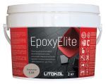 Затирочная смесь Litokol EpoxyElite двухкомпонентная эпоксидная E.04 (платина) 2 кг