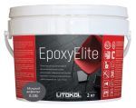 Затирочная смесь Litokol EpoxyElite двухкомпонентная эпоксидная E.06 (мокрый асфальт) 2 кг