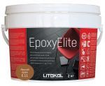 Затирочная смесь Litokol EpoxyElite двухкомпонентная эпоксидная E.11 (лесной орех) 2 кг
