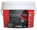 Затирочная смесь Litokol EpoxyElite двухкомпонентная эпоксидная E.13 (темный шоколад) 2 кг