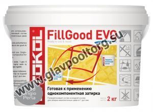 Затирочная смесь полиуретановая Litokol Fillgood EVO F.110 (Grigio Perla) 2 кг