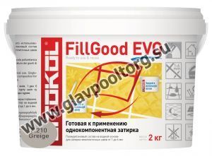 Затирочная смесь полиуретановая Litokol Fillgood EVO F.210 (Greige) 2 кг