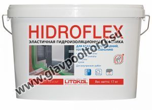 Смесь гидроизоляционная однокомпонентная Litokol Hidroflex 17 кг