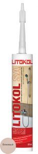 Герметик санитарный силиконовый Litokol SA (бежевый) 0,31 л