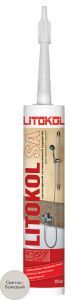 Герметик санитарный силиконовый Litokol SA (светло-бежевый) 0,31 л