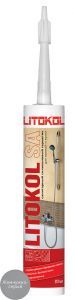 Герметик санитарный силиконовый Litokol SA (жемчужно-серый) 0,31 л