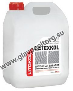 Добавка латексная Litokol latexkol-M (белый) 3,75 кг