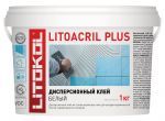 Клей дисперсионный Litokol Litoacril plus (белый) 1 кг