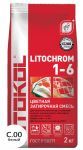 Затирочная смесь цементная Litokol Litochrom 1-6 C.00 (белый) 2 кг