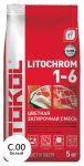 Затирочная смесь цементная Litokol Litochrom 1-6 C.00 (белый) 5 кг