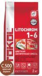 Затирочная смесь цементная Litokol Litochrom 1-6 C.500 (красный кирпич) 2 кг