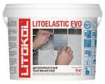 Клей двухкомпонентный Litokol Litoelastic EVO (белый) 5 кг