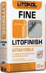 Смесь шпаклевочная финишная Litokol Litofinish Fine EVO (белый) 20 кг