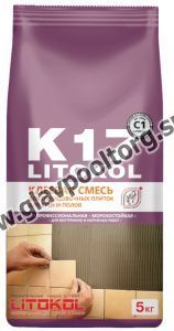 Смесь клеевая Litokol K17 (серый)  5 кг