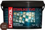 Затирочная смесь эпоксидная антибактериальная Litokol Starlike Defender EVO S.240 (MOKA), 1 кг