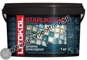Затирочная смесь эпоксидная Litokol Starlike EVO S.110 (Grigio Perla) 1 кг