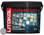 Затирочная смесь эпоксидная Litokol Starlike EVO S.110 (Grigio Perla) 5 кг