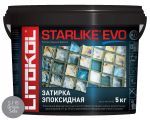 Затирочная смесь эпоксидная Litokol Starlike EVO S.115 (Grigio Seta) 5 кг