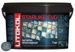 Затирочная смесь эпоксидная Litokol Starlike EVO S.130 (Grigio Ardesia) 1 кг