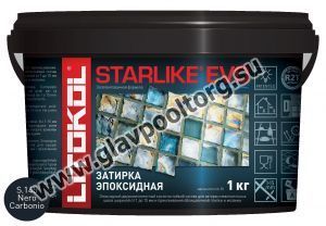 Затирочная смесь эпоксидная Litokol Starlike EVO S.145 (Nero Carbonio) 1 кг