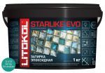 Затирочная смесь эпоксидная Litokol Starlike EVO S.410 (Verde Smeraldo) 1 кг