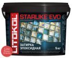 Затирочная смесь эпоксидная Litokol Starlike EVO S.550 (Rosso Oriente) 5 кг