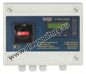 Блок управления фильтрацией и нагревом Acon АT digital-S DOUBLE 380 В