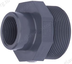Ниппель редукционный ПВХ 2" НР x 3/4" ВР PN16 Neisco (RE61E063C) Ниппель редукционный ПВХ 2" НР x 3/4" ВР PN16 Neisco (RE61E063C)