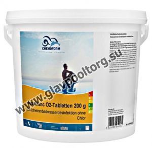 Chemoform Аквабланк О2 таблетки (200 г), 50 кг (0592050)