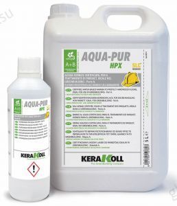 Лак для паркета Kerakoll Aqua-Pur HPX, компонент A+B, 5,5 л