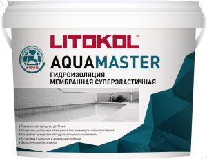 Гидроизоляционный состав Litokol Aquamaster (серый) 4 кг