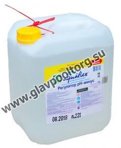 Регулятор pH-минус Aquatics, 12 кг