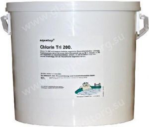 Хлорин Три 200 Aquatop таблетки 200 г, 10 кг (3020105661)