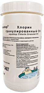 Хлорин гранулированный СН (неорганический) 70% Aquatop,  1 кг (3020113740)