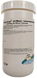 рН-минус гранулированный Aquatop,  1,5 кг (3020000741)