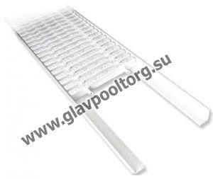 L-Профиль AquaViva PP для переливной решетки 25 мм х 2 м