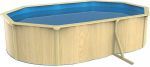 Каркасный бассейн Starmatrix Premium 6,1x3,6x1,3, светлое дерево (SP613613BW)