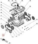 Боковая крышка для робота пылесоса Wybotics WY200