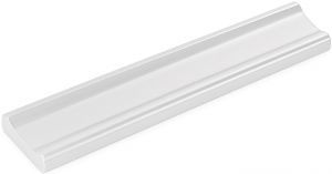 Плитка бордюрная Serapool Onda 70х250 мм, белый (BR1312)