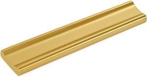 Плитка бордюрная Serapool Onda 70х250 мм, золото (BR1397)