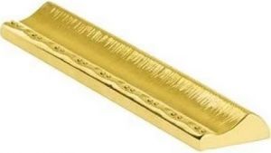 Плитка бордюрная Serapool Perge 55х250 мм, золото (BR997)