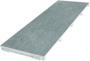 Переливная решетка скрытая Serapool Cement Grey 250х650х25 мм (CE2565HM)